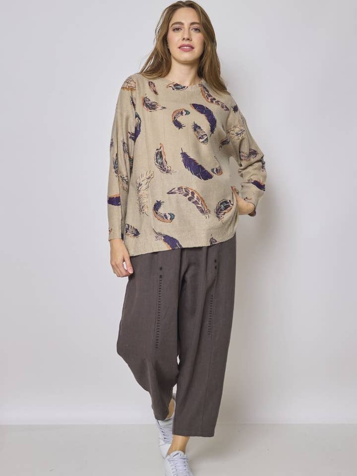 Beige Sweater - H20 for wholesale on Faire4