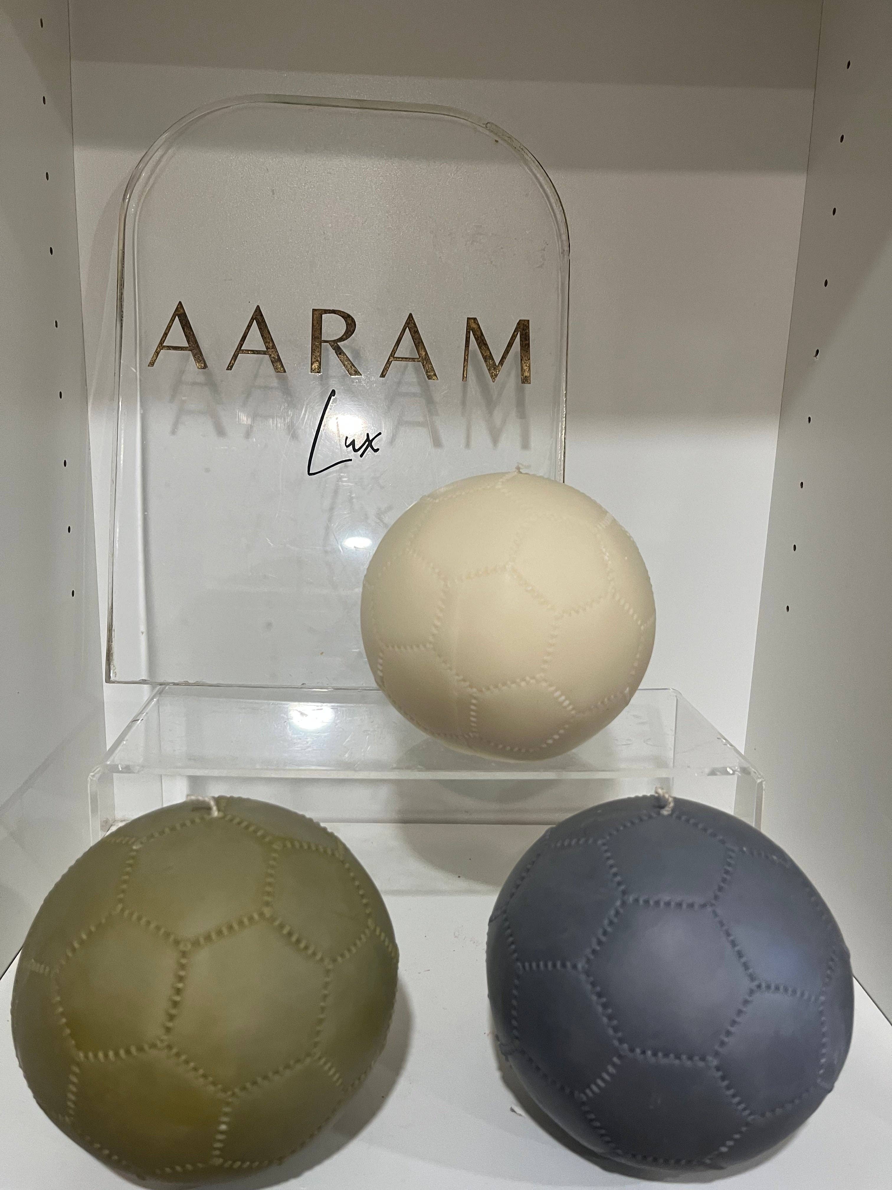 AARAM LUX - Wholesale Pillar Candle - Soccer Ball Candle | EXCLUSIVE AARAM DESIGN Soccer FIFA Candle | Sports Lover Candle Decor1