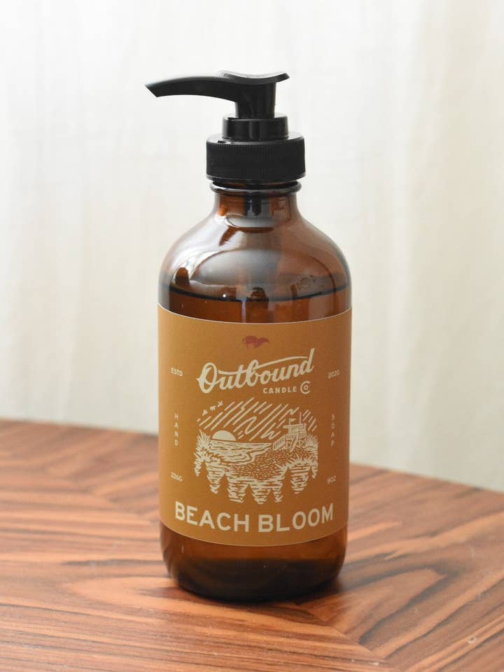 BEACH BLOOM | Hand Soap for wholesale by Outbound Candle Co.
