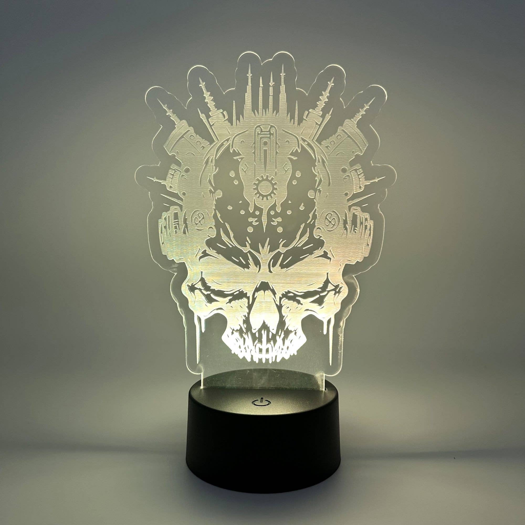 The 308 Collective – wholesale Accent/desk lamp – Mechanical Skull LED Light | Mech Skull Lamp | Skull Gifts10