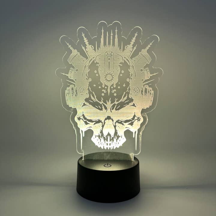 The 308 Collective - Wholesale Accent/desk lamp - Mechanical Skull LED Light | Mech Skull Lamp | Skull Gifts10