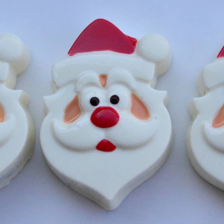 Chocolates Unlimited by Denise - Wholesale Chocolate Covered Sweets - Santa Cookies, Santa Chocolate Covered Oreos1