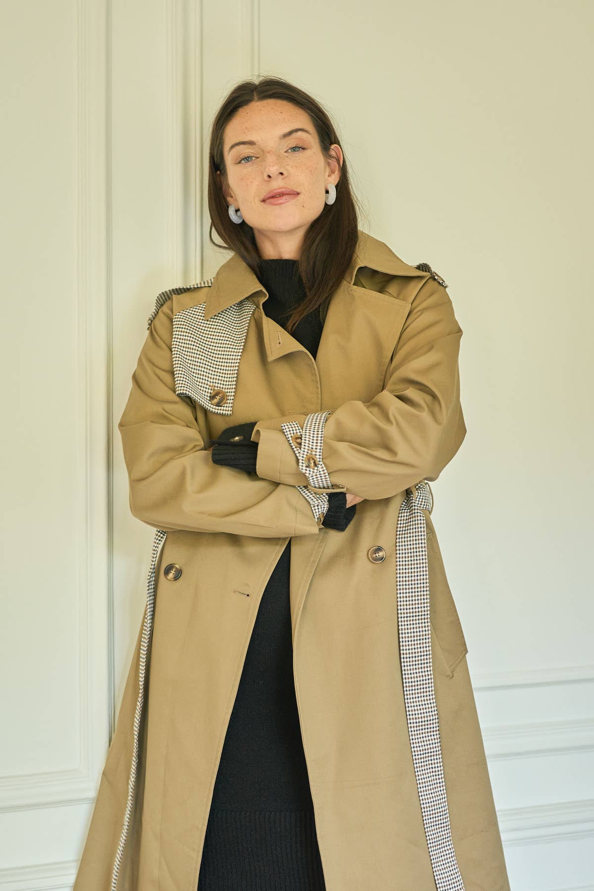 Calie Paris - Wholesale Trench Coat - Women's - VIVI Trench Coat0