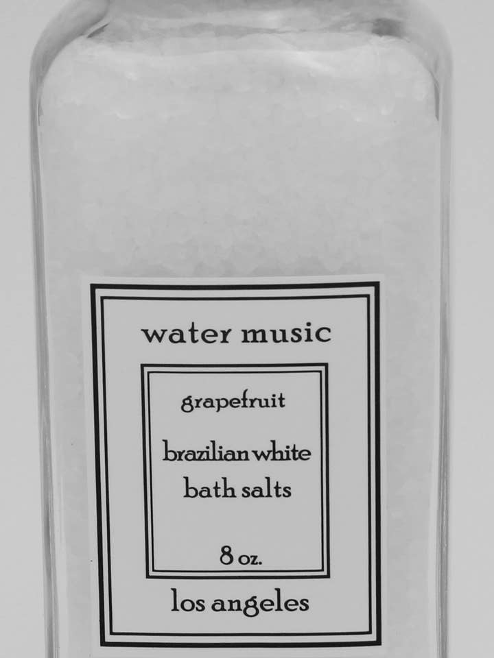 bath salt - brazilian white for wholesale by Water Music