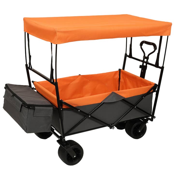 39F Inc. - Wholesale Stroller - Baby - 480Lbs Foldable Wagon with Canopy and All-Terrain Wheels13