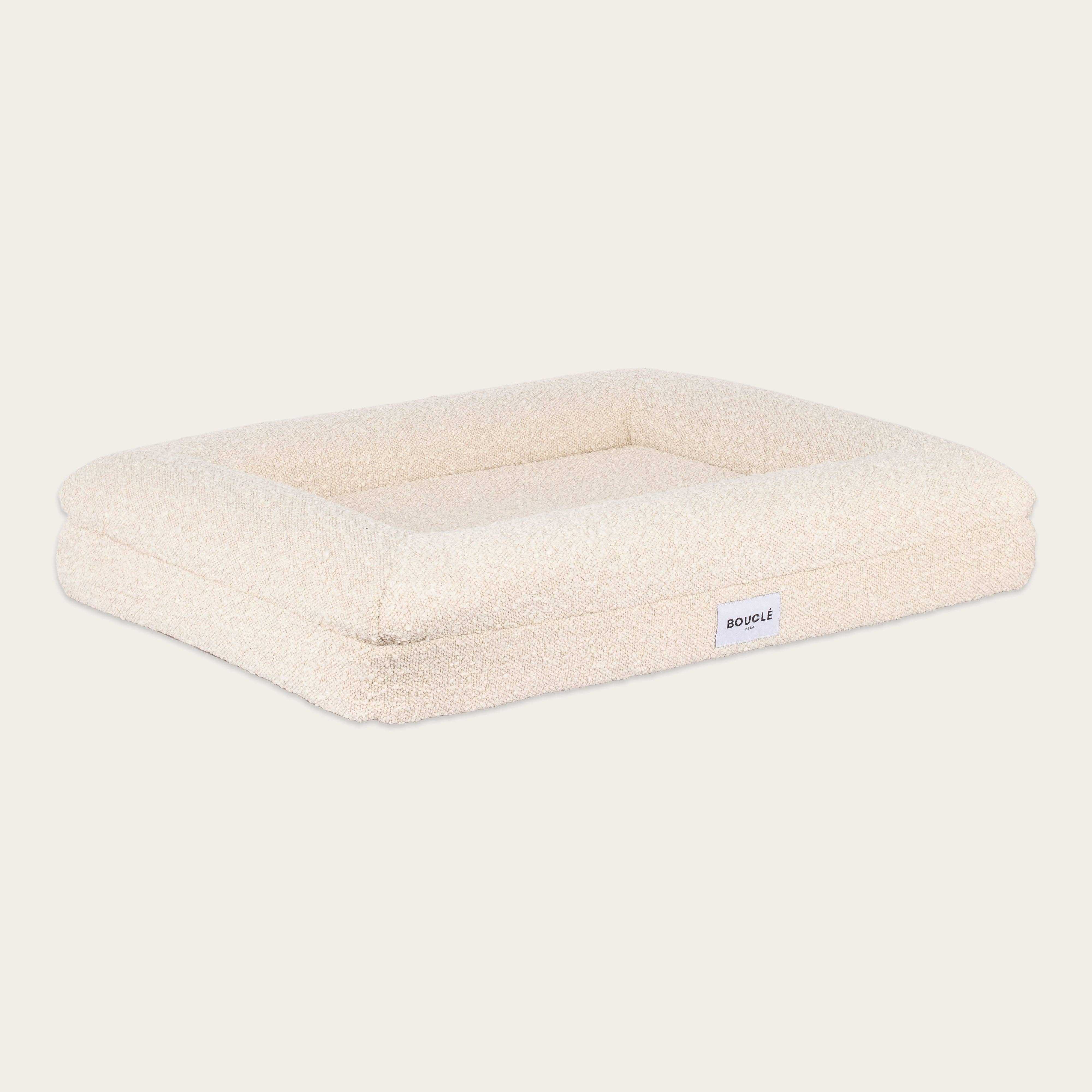 Bouclé Oslo – wholesale Husdjursbädd – Hund – Bouclé Säng Vit X-Large1