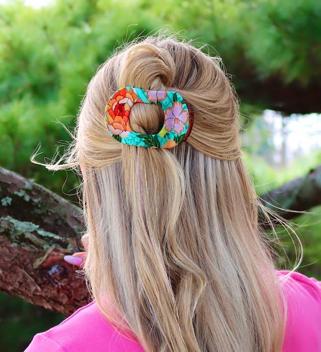 Kimono Clips - Wholesale Hair Clip - Women's - 352a Wide Clip Assorted3