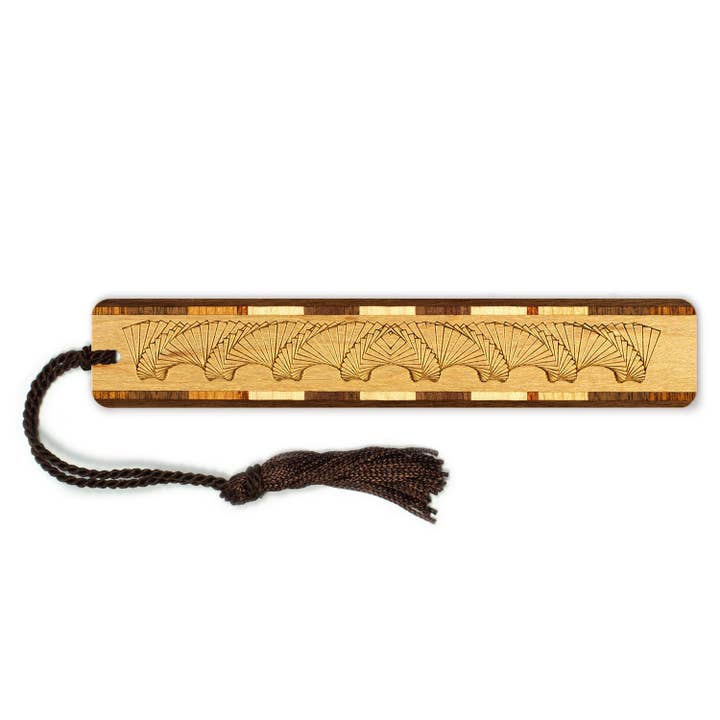 Slinky Engraved Handmade Wooden Bookmark for wholesale by Mitercraft