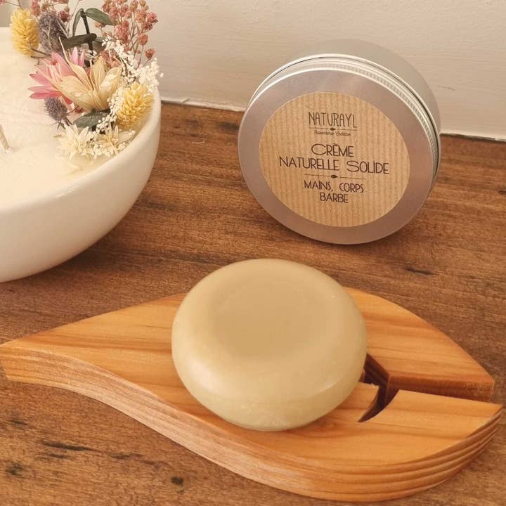 Solid Natural Cream - body, beard, face care for wholesale by Naturayl