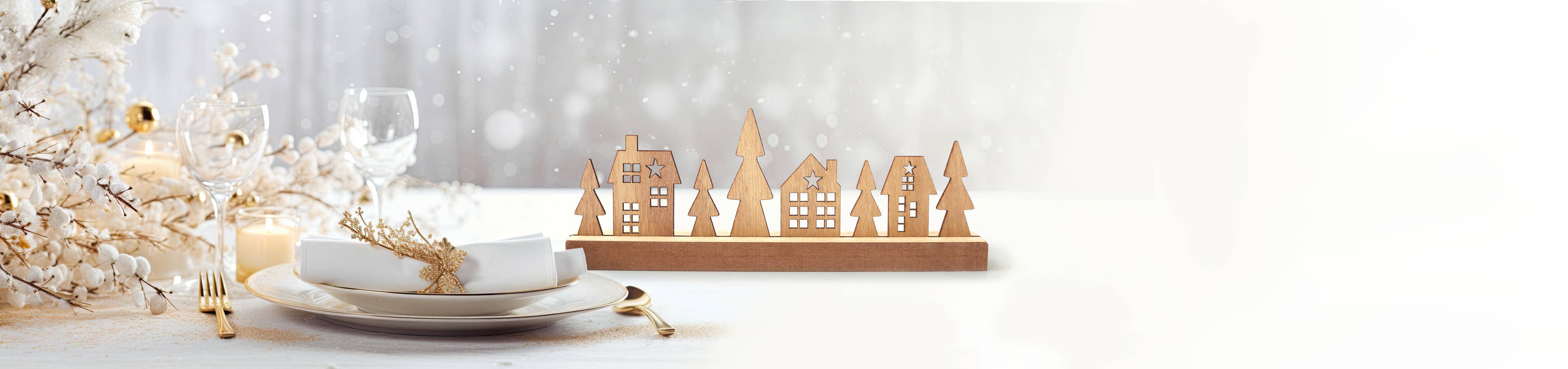 Graine Créative - Wholesale Christmas Decoration - CHRISTMAS CENTERPIECE 22cmX8.5cm1