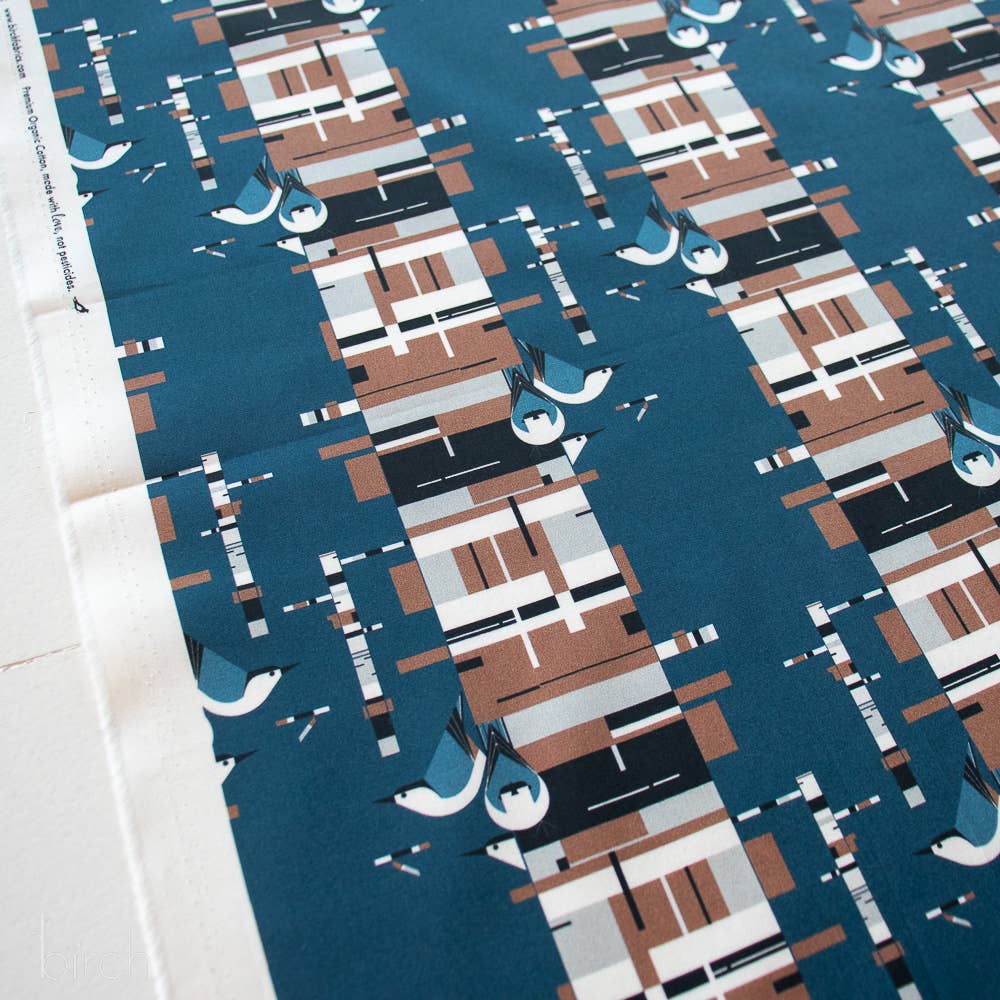 Birch Fabrics – Engroshandel Stofbolt – Birkebark Poplin1