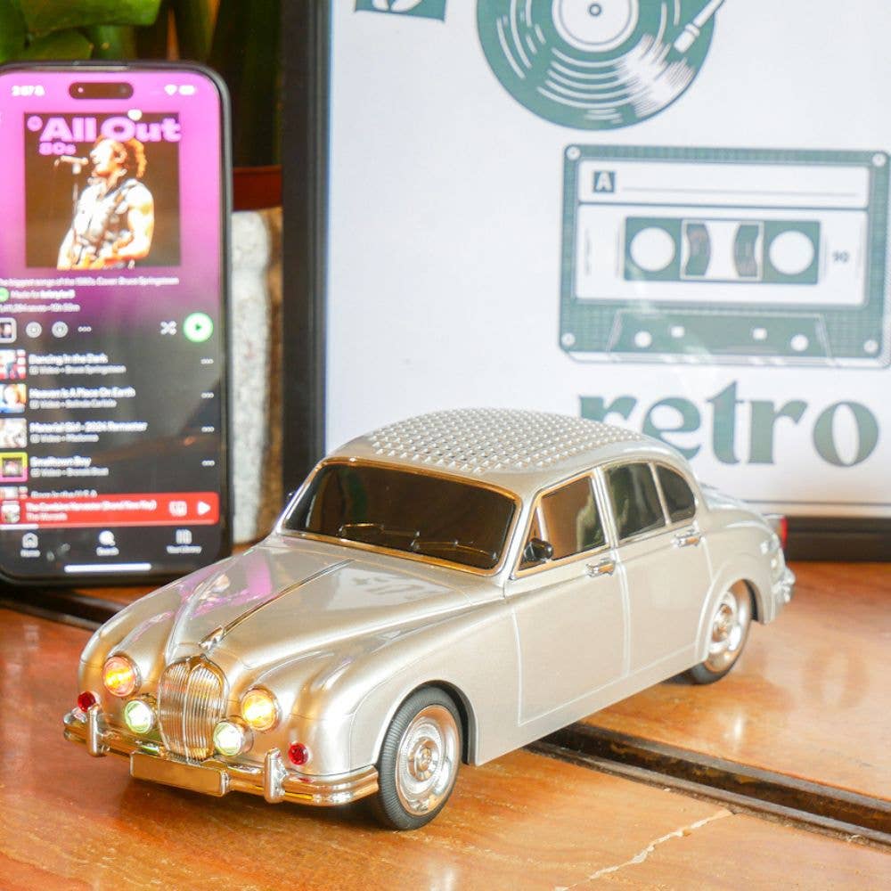 Steepletone UK Ltd - Wholesale Speakers - Retro Car Speaker - Bluetooth & FM Radio 3