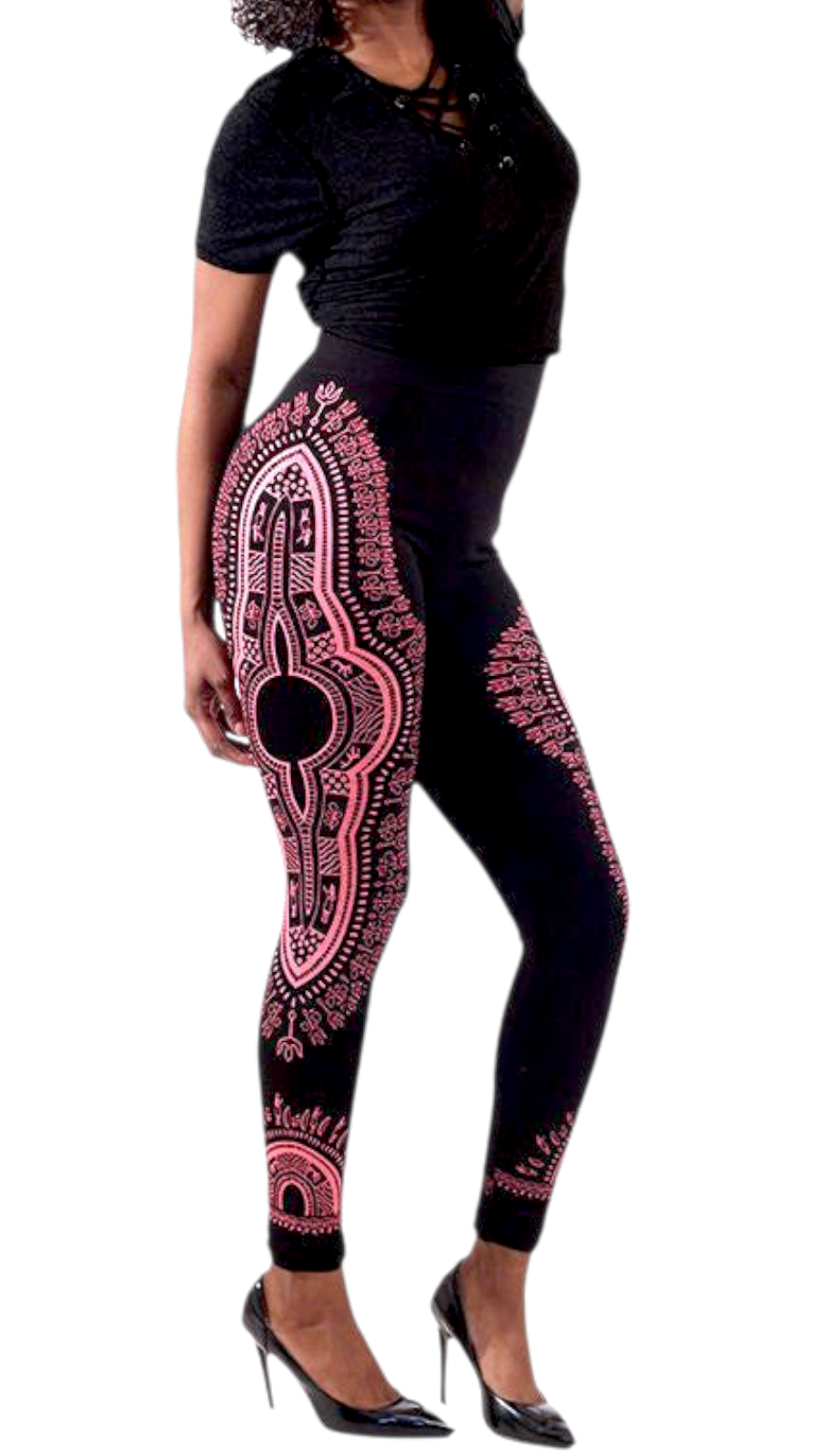 India Batik - Vente Legging tendance – femme - Leggings / Imprimé Dashiki Africain- P25548