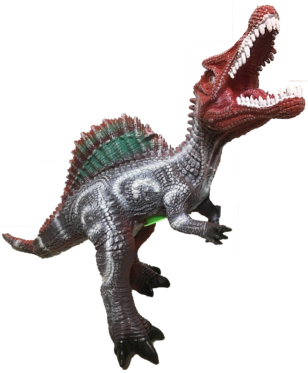 Texas Toy Distribution - Wholesale Figurine Toy - Kids - Spinosaurus 19" Vinyl Dinosaur Figurine with Sound Effects1
