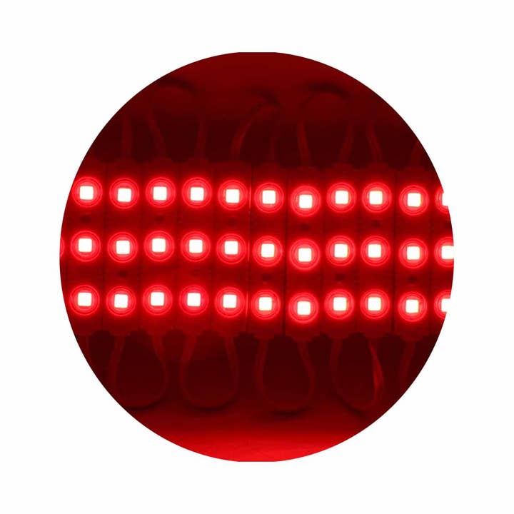 Red SMD LED Injection Module IP67 DC12V Waterproof light for wholesale by Ledsone