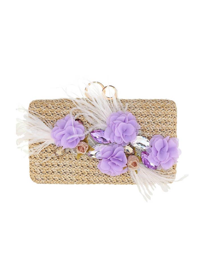 New
Alizee Malva Clutch Bag for wholesale by Flormoda