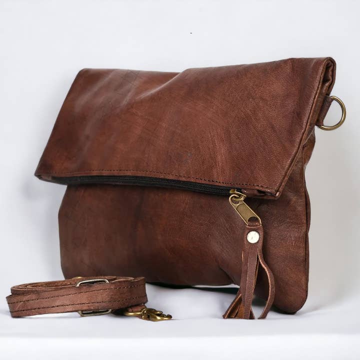 HandmadeBestSeller - Wholesale Crossbody Bag - Women's - Moroccan Leather Crossbody Bag | Leather Purse
