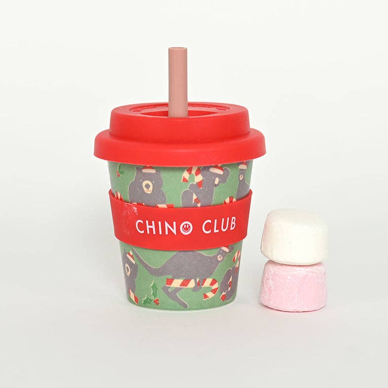Chino Club - Wholesale Drinking glass/cup – Kids & Baby - Christmas Babychino Cup 4oz0