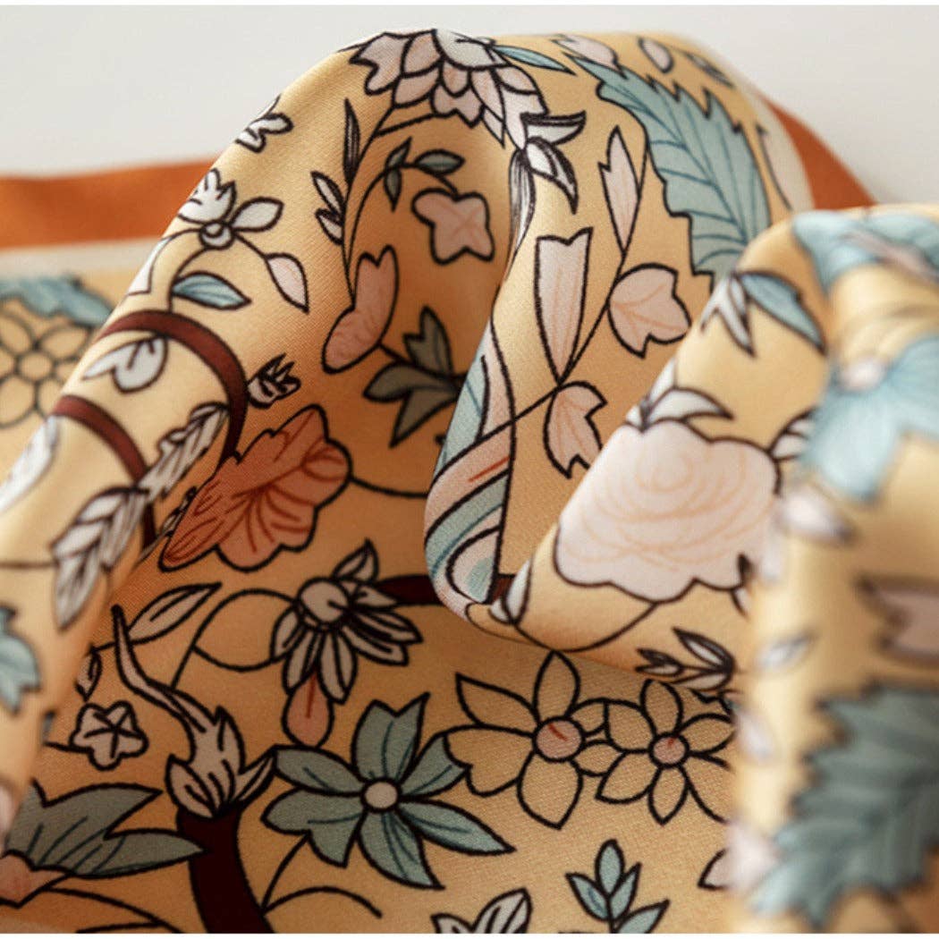 Funkyrel® Atzbranding Limited - Wholesale Scarf - Women's - Scarvii - Colorful Print Neck Scarf - British & Classic8