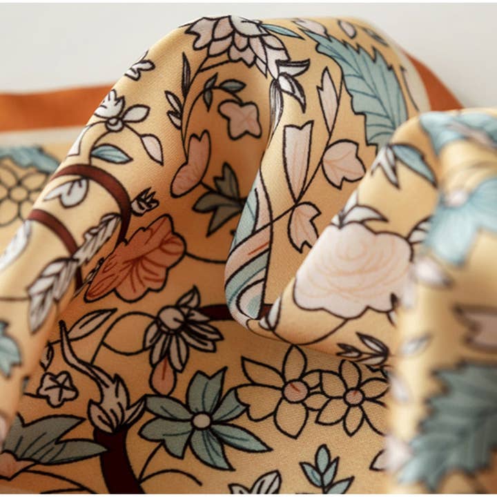 Funkyrel® Atzbranding Limited - Wholesale Scarf - Women's - Scarvii - Colorful Print Neck Scarf - British & Classic8