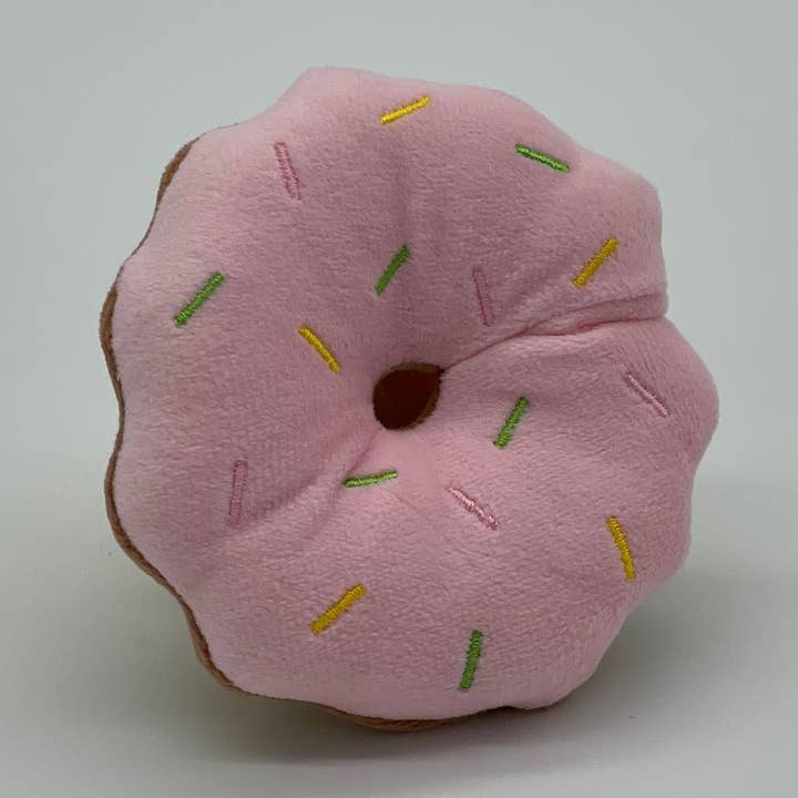 Sprinkles Soft Plush Donut Pet Toy for Cats/Dogs for wholesale by Toys N Treats Box
