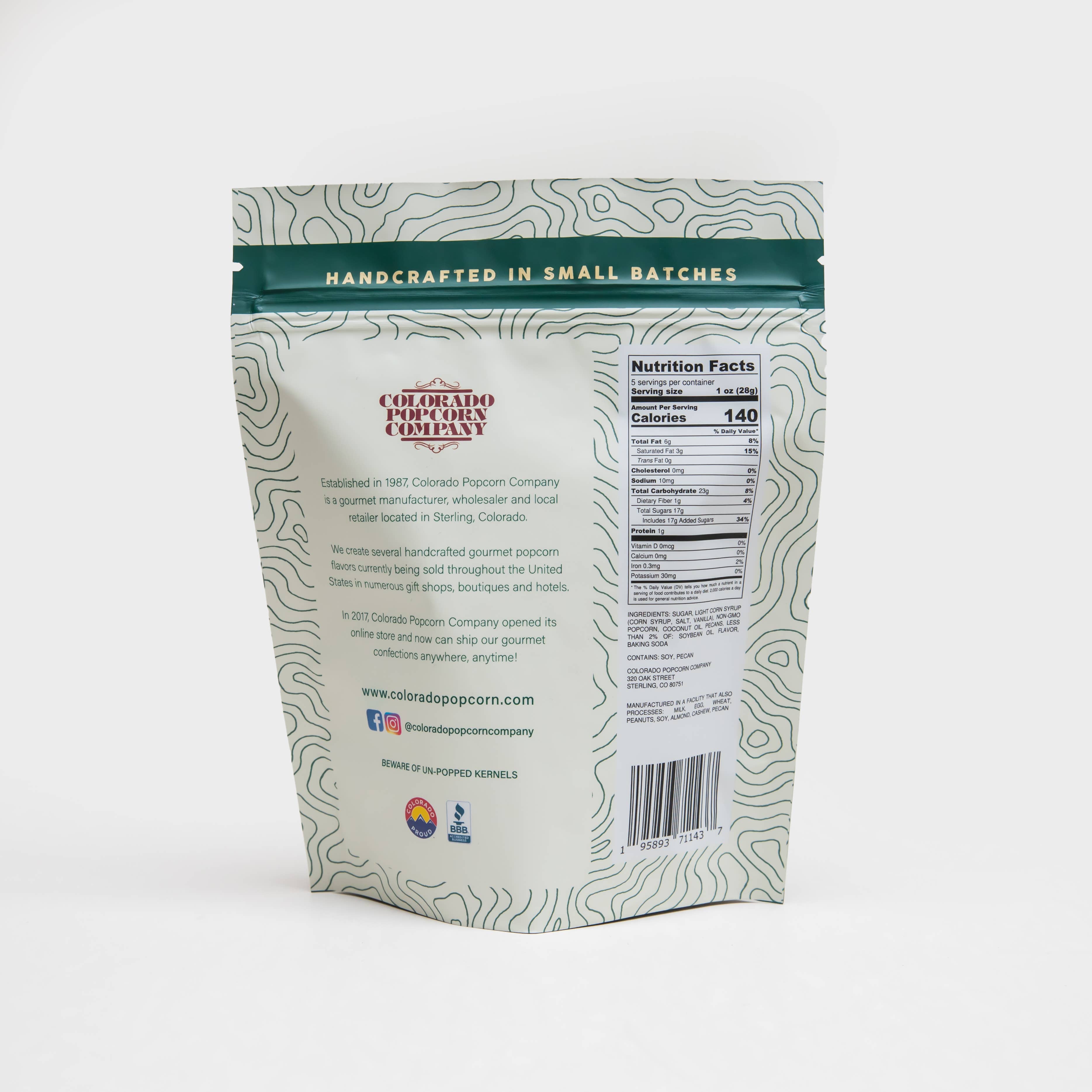 Colorado Popcorn Company - Wholesale Popcorn - Butter Pecan Popcorn5