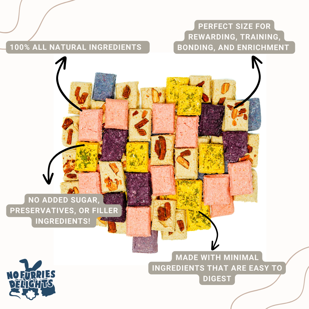 No Furries Delights - Wholesale Pet Supplement - Not Cat/Dog - Bark Variety Pack (50g | 1.76oz)2