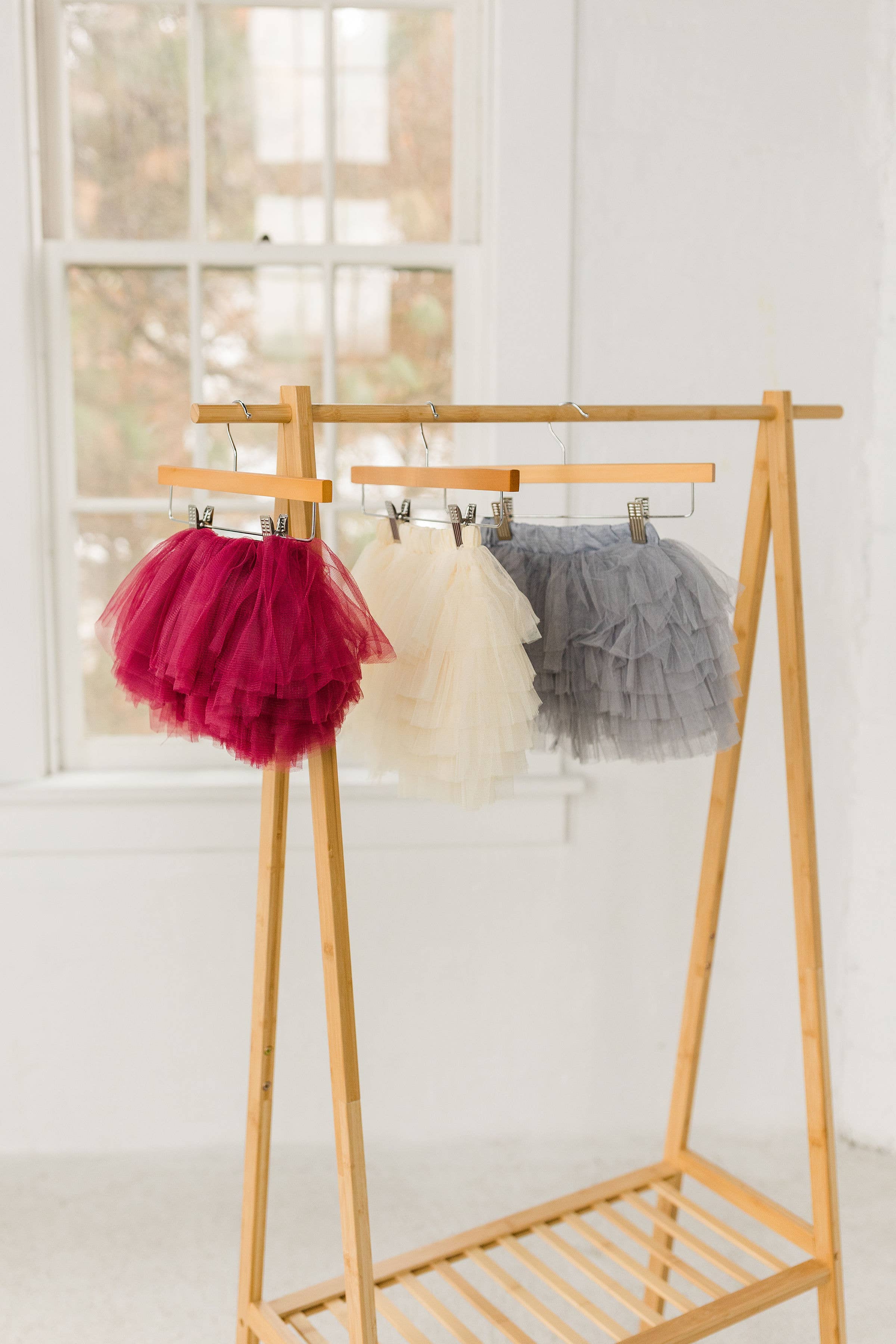 The Glam Goat – wholesale Tutu – Child – Full Layered wine Tutu, Full Tutu Skirt, Deep Red Tutu Skirt4