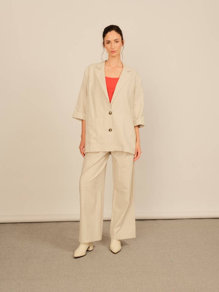 Blazer Estrela Stripes para venta al por mayor de MARIE