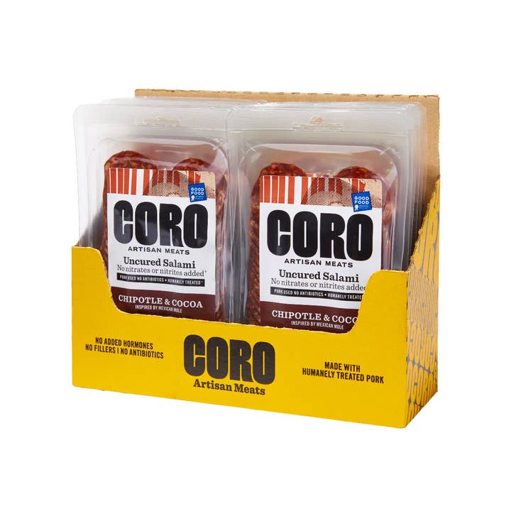 Sliced Pack Uncured Chipotle & Cocoa (Mole) Salami and other Purchase Wholesale carne molida. Free Returns & Net 60 Terms on Faire trending on Faire.