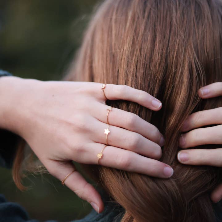 Adjustable children's rings - made in France for wholesale by Adorabili