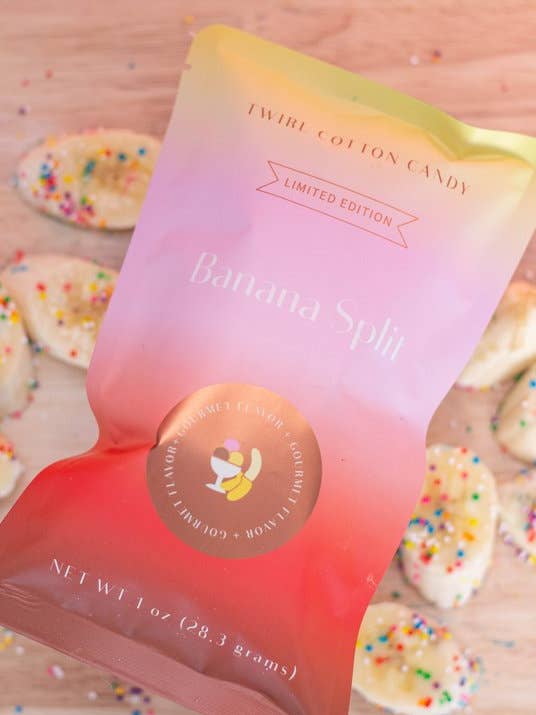 Banana Split for wholesale by Twirl Cotton Candy