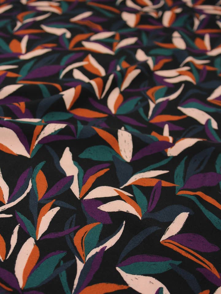 Mowgli Multicolor Viscose Fabric for wholesale by Eglantine et Zoé