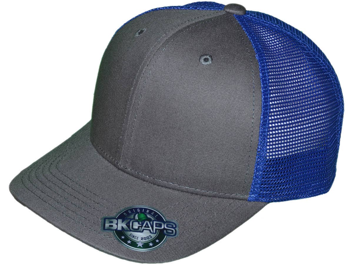 Buck Wholesale - Vendita all'ingrosso Cappellino  da camionista - Unisex - Cappellini Trucker Vuoti - 6 Pannelli Strutturati con Visiera Leggermente Curva21