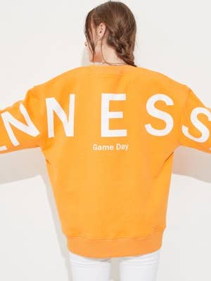Cotton Muse - Wholesale Graphic Sweatshirt - Women's - Tennessee gameday oversized sweatshirt5