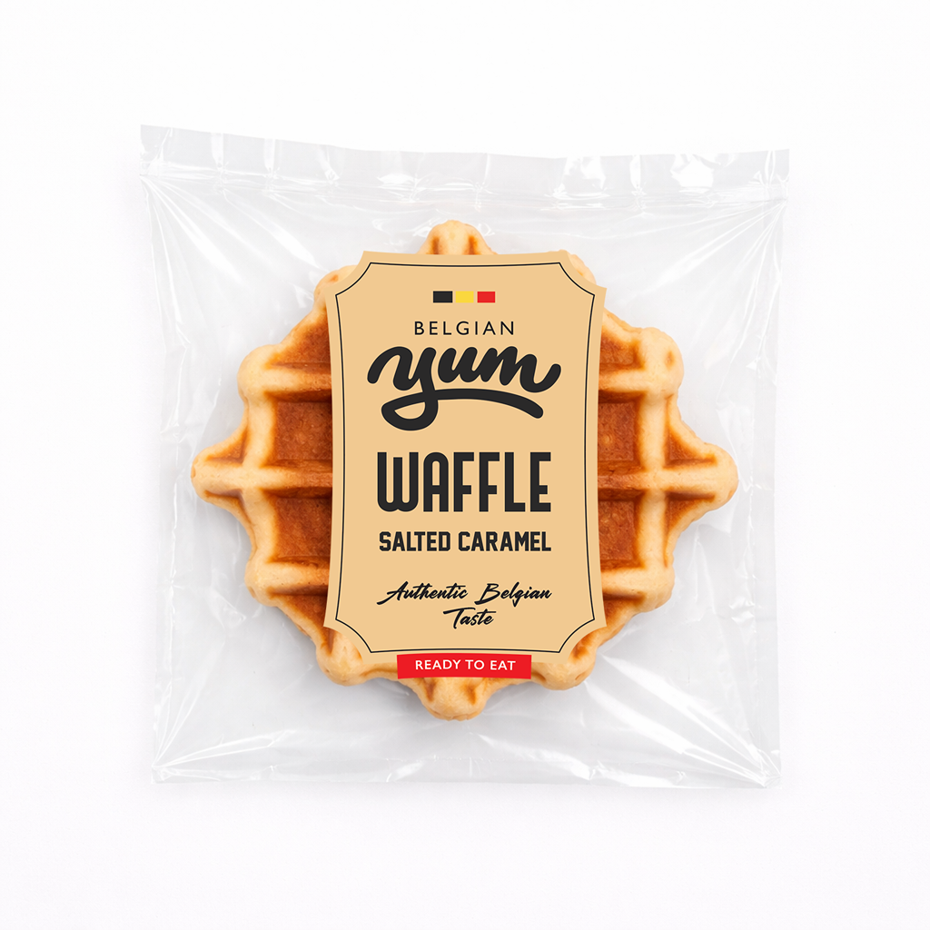 BelgianYum - Wholesale Cookie - Belgian Waffle – Salted Caramel3