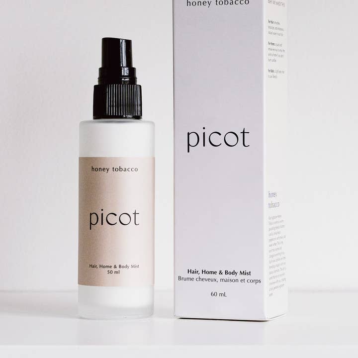 Honey Tobacco Hair Home and Body Mist for wholesale by Picot