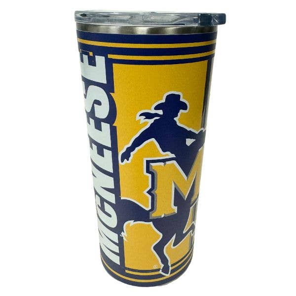 St. Louis Wholesale LLC - Wholesale Insulated Mug/Tumbler - McNeese State Tumblers - 20OZ Hero Digital Ultra Stainless