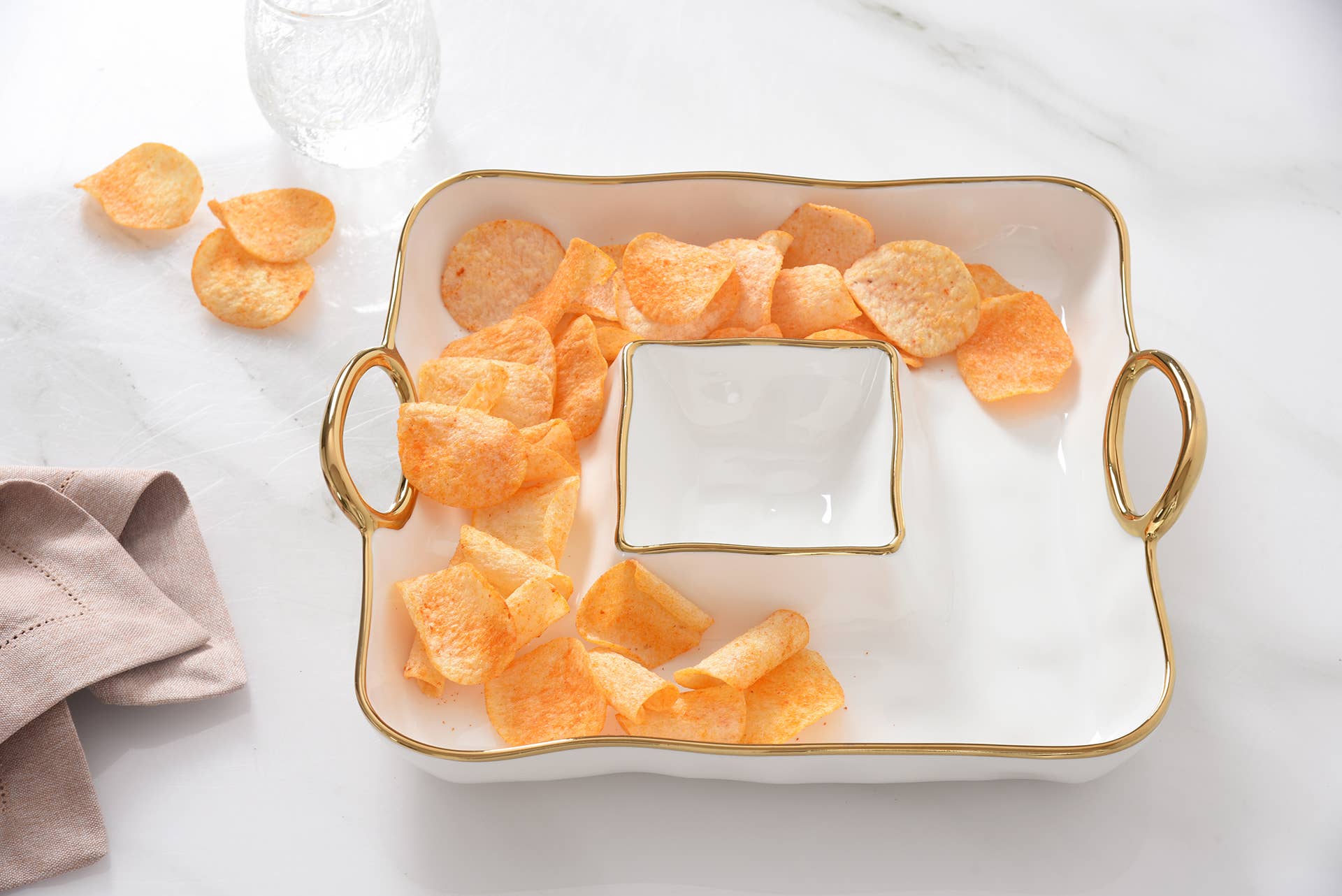 Pampa Bay - Wholesale Condiment/Dip Bowl - Square Chip & Dip6