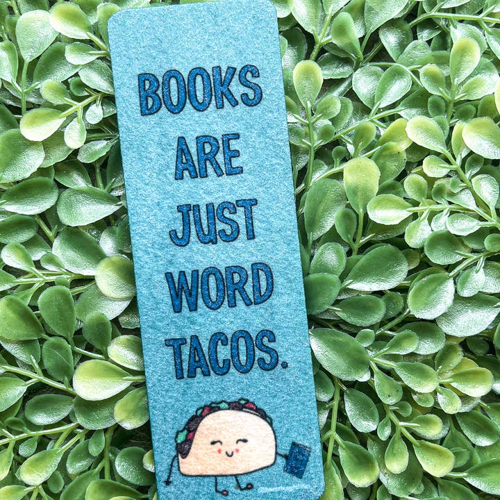 Sharp Thoughtlings – Großhandel Lesezeichen – Word Tacos Filz-Lesezeichen2