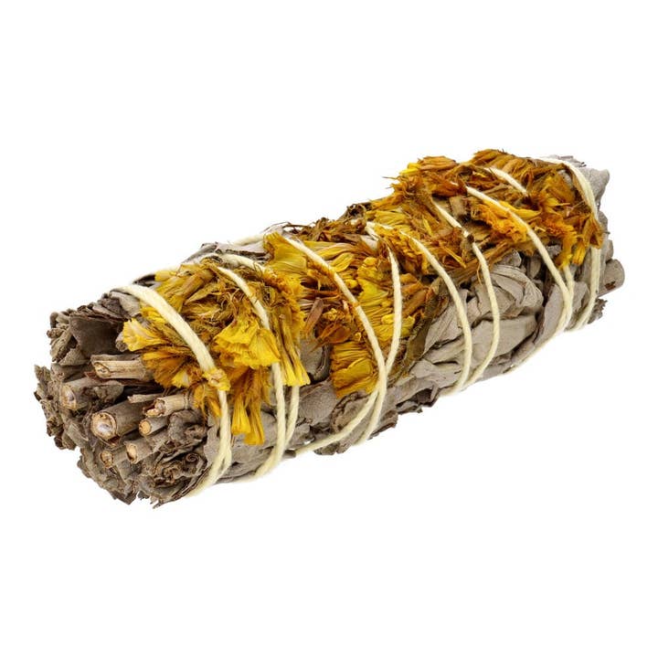 White sage with yellow sinuates for wholesale by Vives de la Cortada S.L