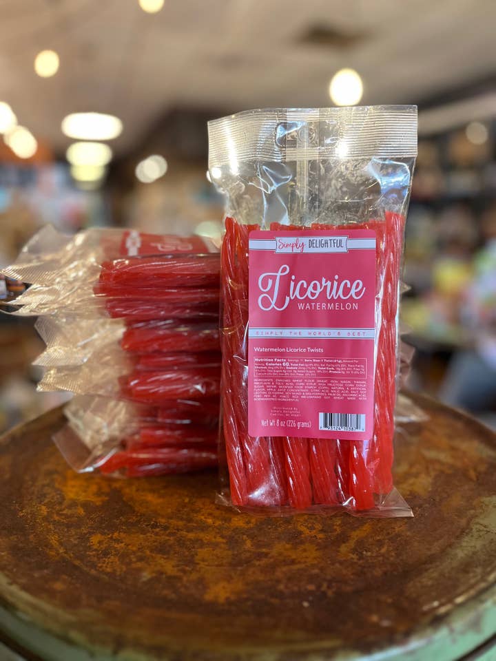 Watermelon Licorice for wholesale by Simply Delightful