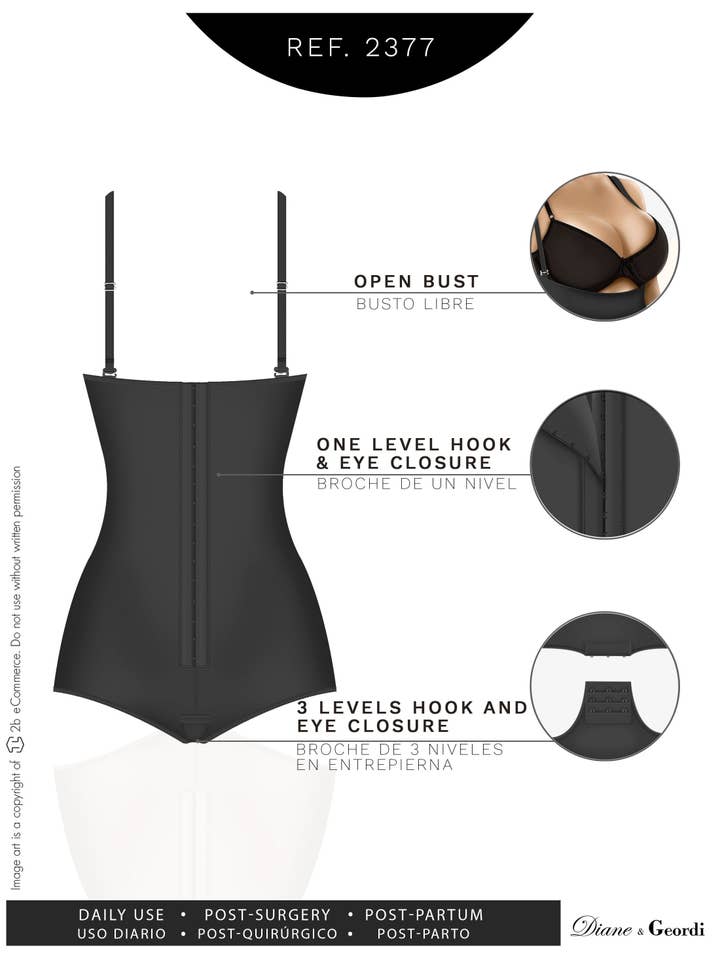 Lingerie Mart - Wholesale Shapewear – Women's - Diane & Geordi 002377 | Women's Strapless Bodysuit Shapewear7