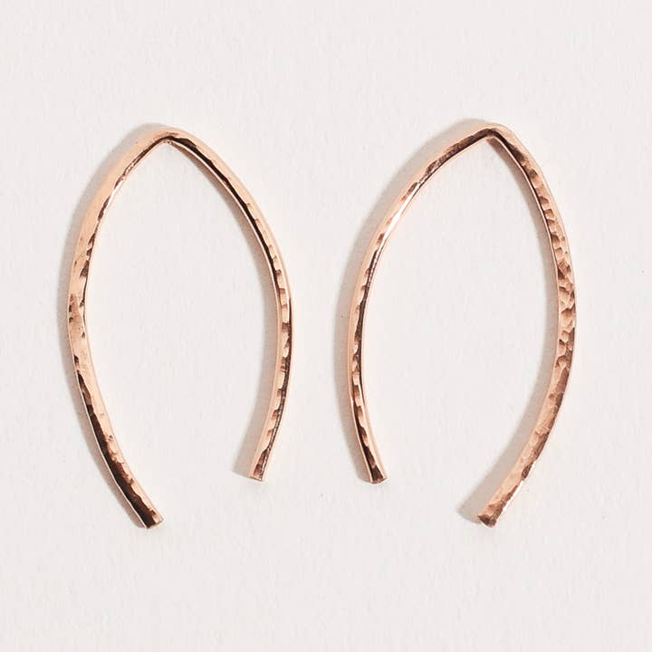 Small Arc Threader Earrings for wholesale by Loveable