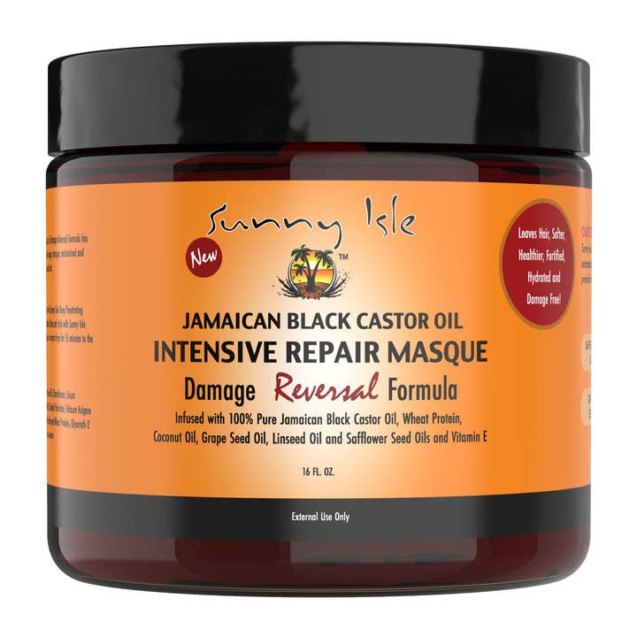 Sunny Isle - Wholesale Hair Mask - Sunny Isle Jamaican Black Castor Oil Intensive Repair Masque - 16 oz.