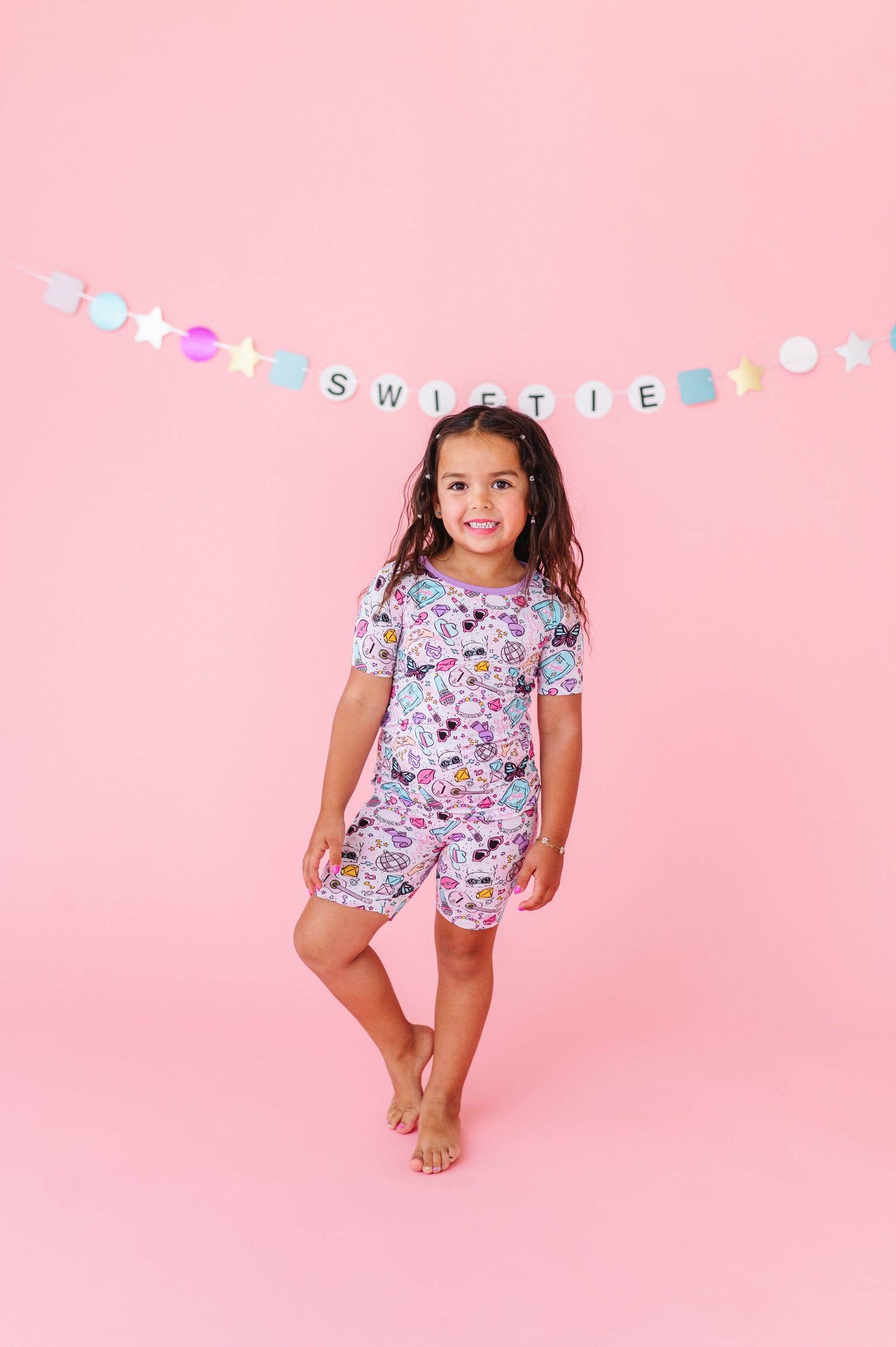 Kiki + Lulu - Wholesale Sleepwear Set - Kids - Look What You Made Me Snooze Kids Shorts Pajamas2