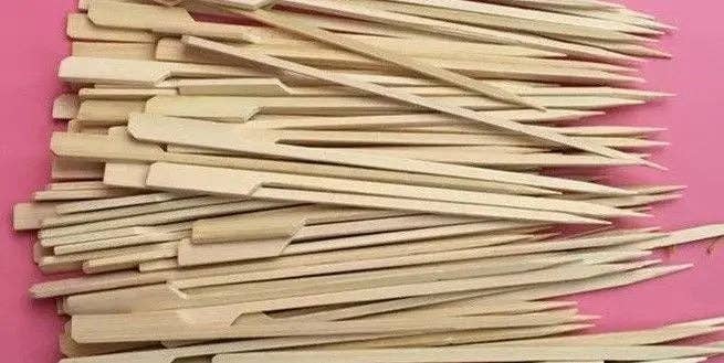 everythingbamboo – wholesale Skewer – 1200 PCs 18cm Bamboo Sticks Paddle Skewers BBQ Fruit Kebab Cocktail High Quality4