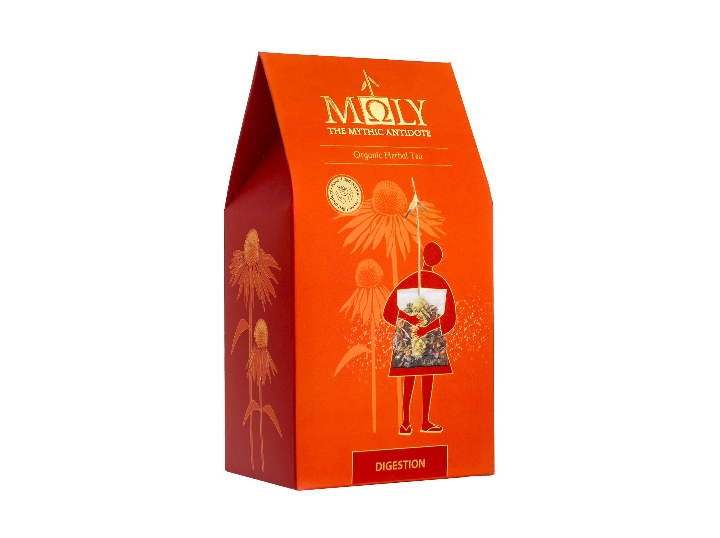 Moly the mythic antidote - Vendita all'ingrosso Tisane salutari e depurative - Tisana bio per la digestione con rametto di erbe3