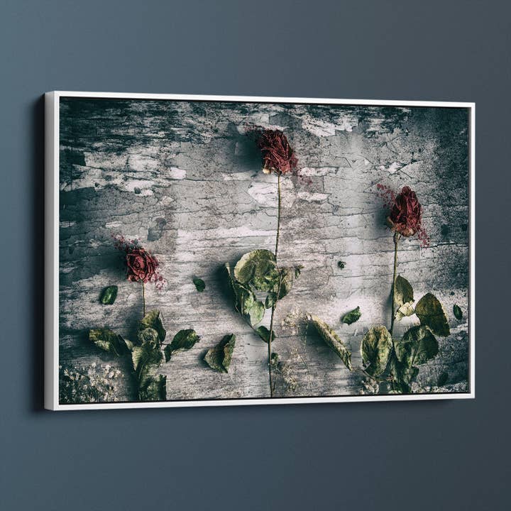 Roses séchées pour la vente par Meeko Print