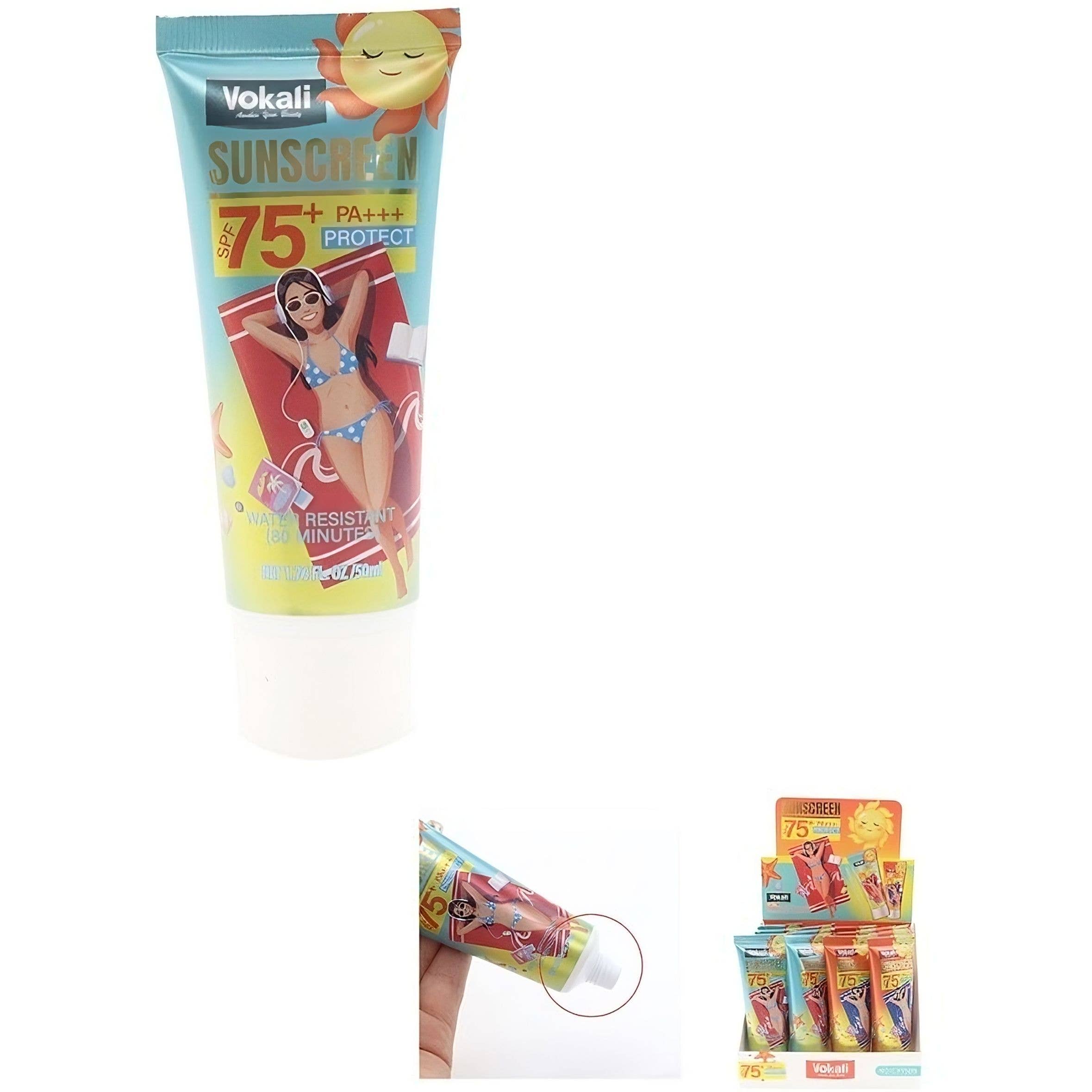 Diacly – wholesale Sunscreen – 12 PC SPF75 Plus Protect Sunscreen1